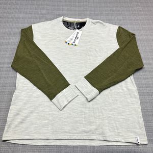 Smartwool Shirt Adult Large Jiberish Classic Thermal Merino Crew Neck Lounge New